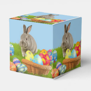 Süßer Osterhase für gute Laune Geschenkschachtel