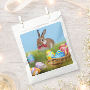 Süßer Osterhase für gute Laune Geschenktütchen