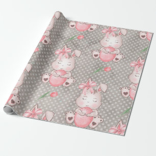Süßer Osterhase Geschenkpapier