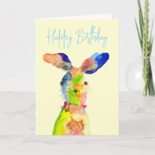 Süßer Osterhase  Karte