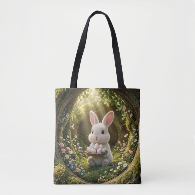 Süßer Osterhase Tasche (Vorderseite)