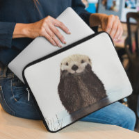 Süßer Otter Tier Meer