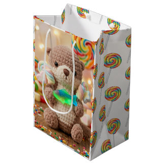 Süßer Otter und Gummifisch Geburtstag Mittlere Geschenktüte