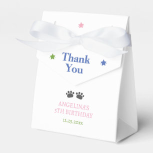 Süßer Panda-Bär-Bambus-Geburtstag Geschenkschachtel
