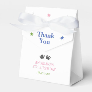 Süßer Panda-Bär-Bambus-Geburtstag  Geschenkschachtel