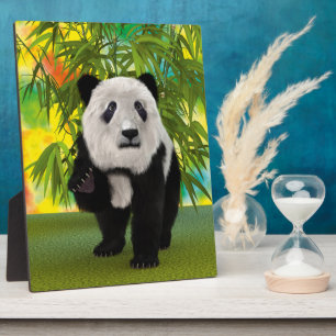 Süßer Panda-Bär Kawaii Tierliebhaber Perfektes Ges Fotoplatte