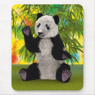 Süßer Panda-Bär Kawaii Tierliebhaber Perfektes Ges Mousepad
