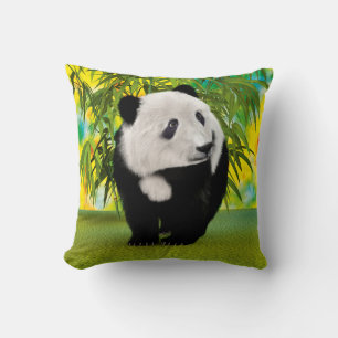Süßer Panda-Bär-Welpe Kawaii-Tierliebhaber-Geschen Kissen