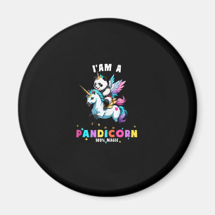 Süßer Panda-Einhorn, ich bin ein Pandicorn-Magic-G Magnet