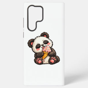 Süßer Panda Eiscreme Samsung Galaxy Hülle