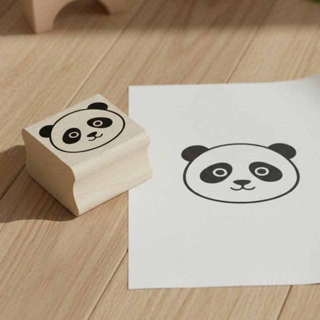 Süßer Panda Mini Stempel (Cute panda mini stamp.)
