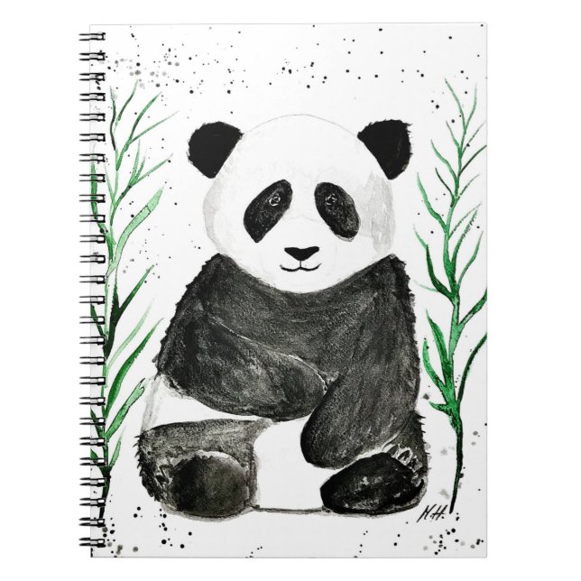 Süßer Panda Notizblock (Vorderseite)