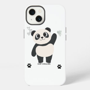 Süßer Panda-Phone-Case — Einfach Chillen Kawaii An iPhone Hülle