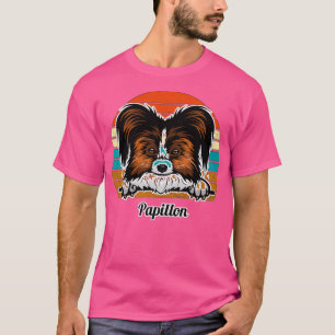 süßer Papillon-Hund T-Shirt