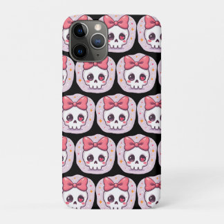 Süßer Pastell-Goth-Schädel mit Schleife Case-Mate iPhone Hülle