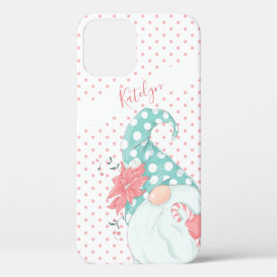 Süßer Pastell-Tupfen-Frohe-Weihnachten-Gnom Case-Mate iPhone Hülle