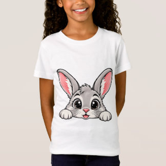 Süßer Peekaboo-Hase T-Shirt