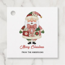 Süßer personalisierter Weihnachtsmann Weihnachtsfe