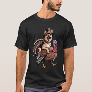 Süßer Pilger Deutsche Schafherde Hund Reitet Truth T-Shirt