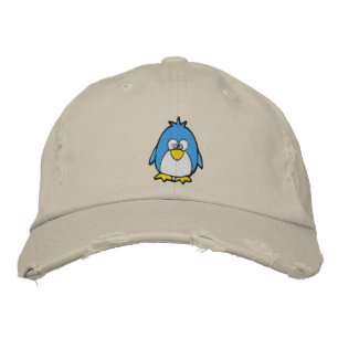 süßer Pinguin Bestickte Kappe
