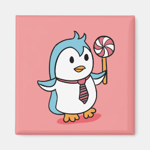 Süßer Pinguin Cartoon Magnet