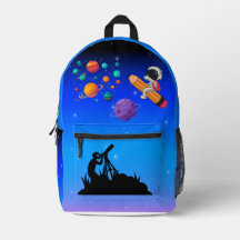 Süßer Planet-Rucksack für Kinder