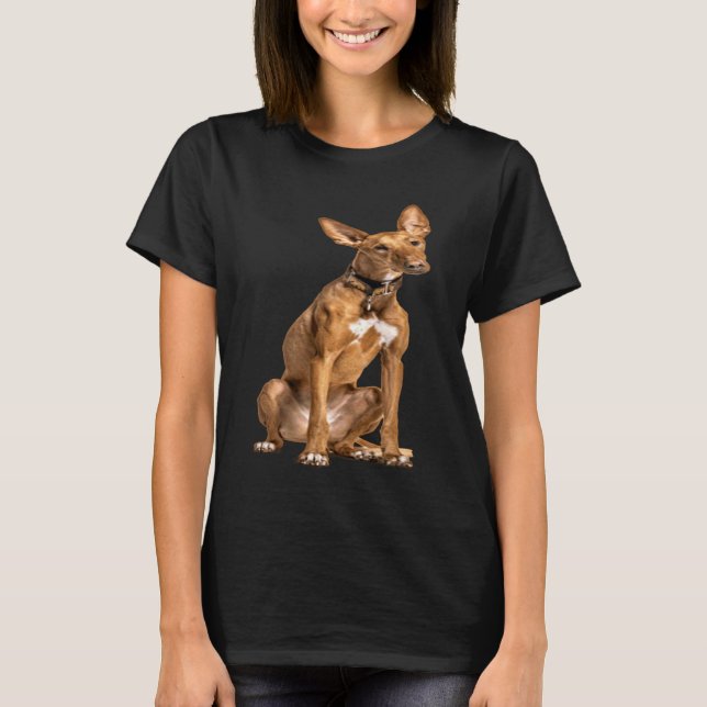Süßer Podenco T-Shirt (Vorderseite)