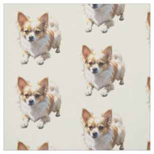 Süßer Pomeranian Chihuahua Hund Haustier Hunde Lie Stoff