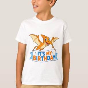 Süßer Pterodaktylus - Ich habe Geburtstag Kinder T T-Shirt