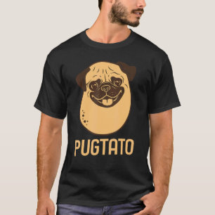 Süßer Pug Kartoffel Pugtato Pug Kartoffel Hund T-Shirt