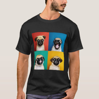 Süßer Pug-Welpe 690 T-Shirt