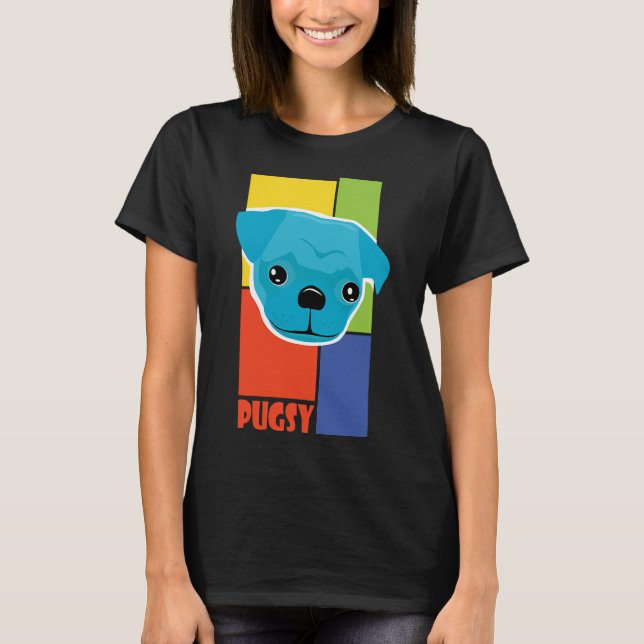 süßer Puggle T-Shirt (Vorderseite)