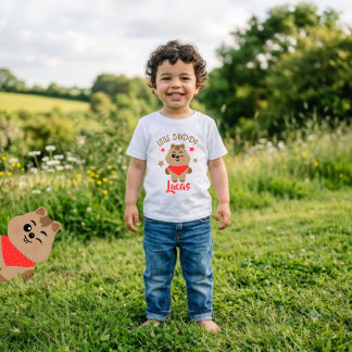 Süßer Quokka Kleiner Freund Personalisiertes Desig Baby T-shirt