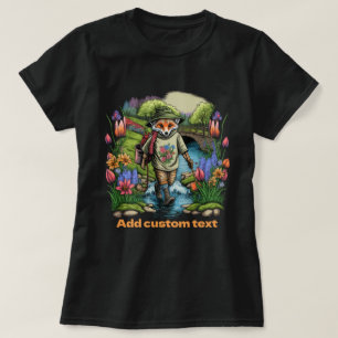 Süßer Reisender Fuchs Wildblume, Fuchs Liebhaber T-Shirt