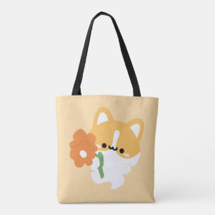 Süßer romantischer Corgi Tasche