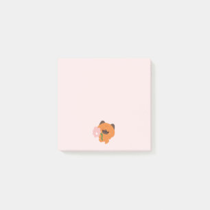 Süßer romantischer deutscher Schäferhund Post-it Klebezettel