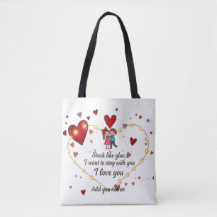 Süßer romantischer Liebeszauber Tasche
