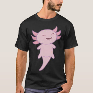 süßer rosa Axolotl T-Shirt