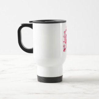 Süßer Rosa Charme-Bogen Kirsche Feminine Ästhetik Reisebecher
