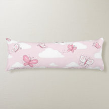 Süßer rosa Schmetterling Pastell-Kinderzimmer
