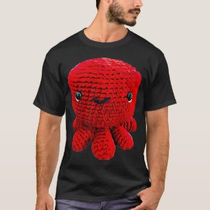 SÜßER ROTER OKTOPUS BABY T-Shirt