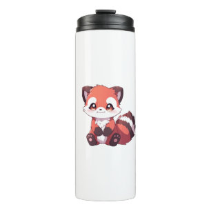  süßer Roter Panda Thermosbecher