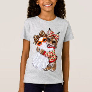 Süßer Rotluchs-Geist-Halloween-Herbst-Kunst-Wildka T-Shirt