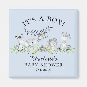 Süßer Safari-Tier-Babyparty-Bevorzugungs-Magnet Magnet