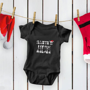Süßer Santa's Little Helper Einteiler