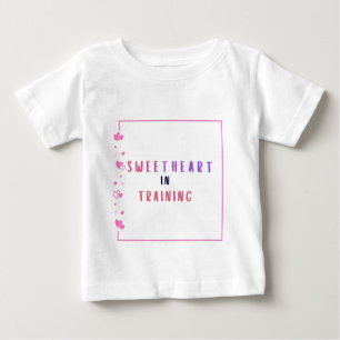Süßer Schatz in Ausbildung Baby T-shirt