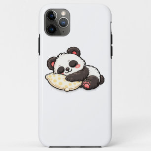 Süßer schlafender Panda mit Kissen Case-Mate iPhone Hülle