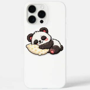 Süßer schlafender Panda mit Kissen iPhone 16 Pro Max Hülle