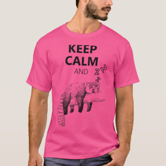 Süßer Schlafender Roter Panda 2 T-Shirt