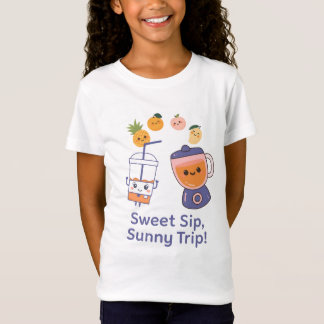Süßer Schluck, Sonniger Trip – Kawaii Sommer Smoot T-Shirt